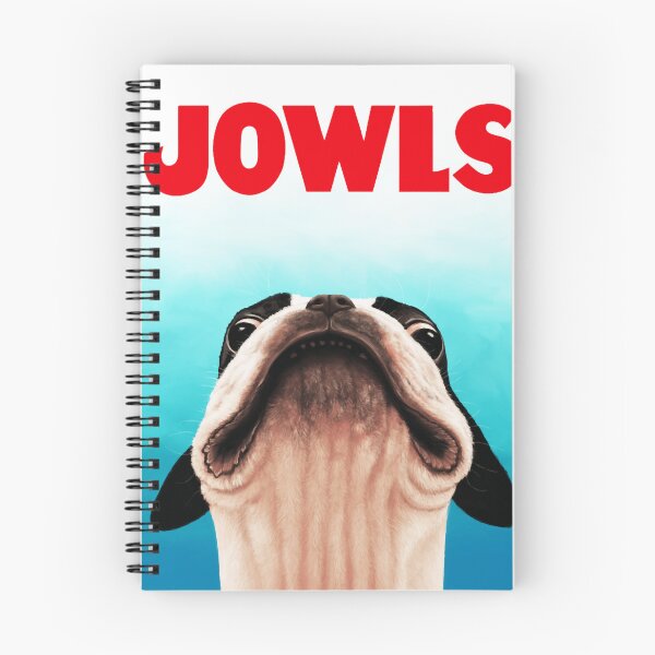 Item preview, Jowls Boston Terrier poster designed and sold by SofiaRoo.