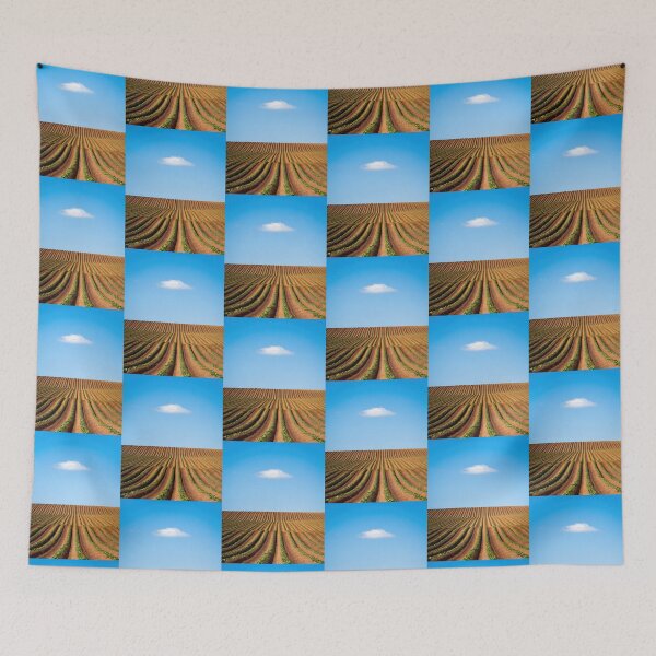 Item preview, A Lonely Cloud Drifts by a Potato Field designed and sold by arranalex.