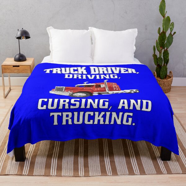 Artikelvorschau, Big Rig Truck Driver, Fahren, Fluchen und Trucking entworfen und verkauft von fantasticdesign.