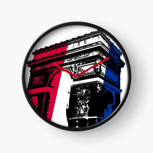 Paris Arc de Triomphe Clock