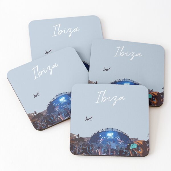 Item preview, Ibiza Ushuaia design  designed and sold by Simply The West Prints.