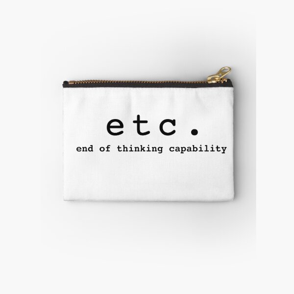 Item preview, etc end of thinking capability true and funny slogan designed and sold by activlifewear.