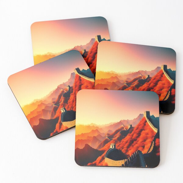 Item preview, SUNSET - The Great Wall of China designed and sold by ChezVirge.