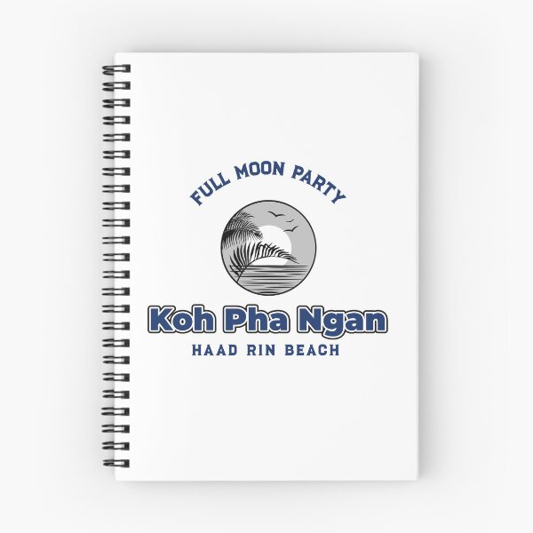 Item preview, Koh Pha Ngan - Haad Rin Beach - Full Moon Party Design designed and sold by RektRepublic.