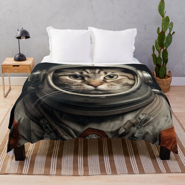 Item preview, Astronaut Cat in Space - European Shorthair designed and sold by Merchgard.