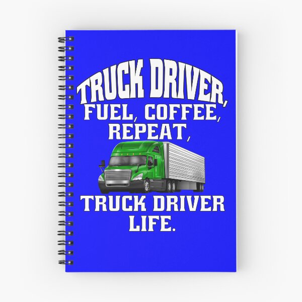 Item preview, Big Rig Truck Driver, Fuel, Coffee, Repeat, Truck Driver Life designed and sold by fantasticdesign.