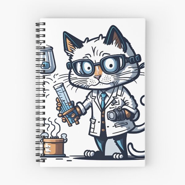 Item preview, Crazy scientist cat. designed and sold by ratchawoot.