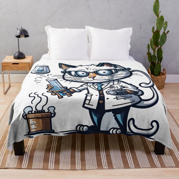 Item preview, Crazy scientist cat. designed and sold by ratchawoot.