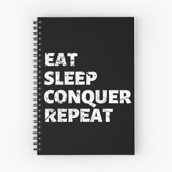Item preview, Victory Starts Here Eat Sleep Conquer repeat designed and sold by Pixie-agenca.
