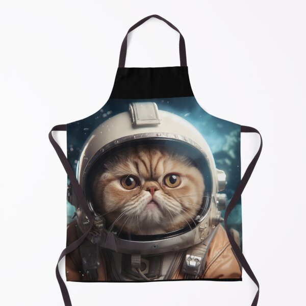 Item preview, Astronaut Cat in Space - Exotic Shorthair designed and sold by Merchgard.