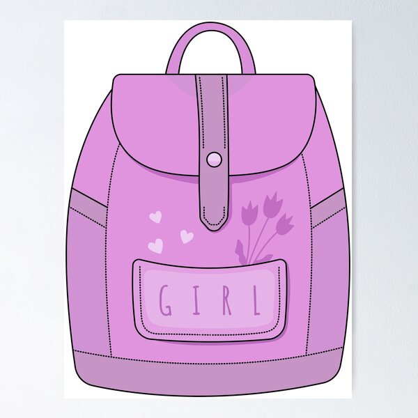 Item preview, Pink girl backpack designed and sold by OM-lova.
