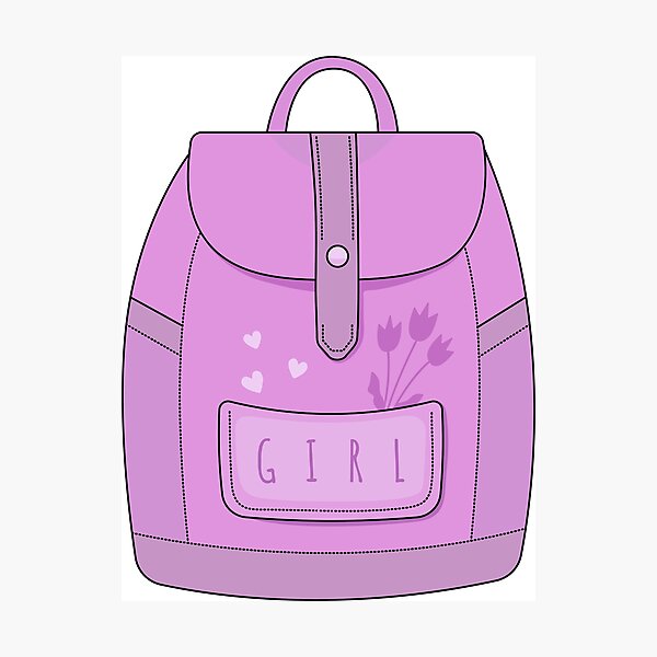 Item preview, Pink girl backpack designed and sold by OM-lova.