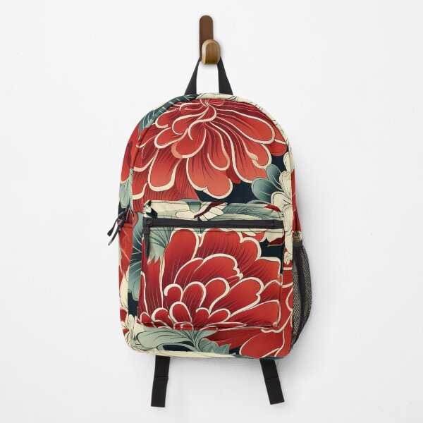 Item preview, Japanese flower pattern designed and sold by Meeheemaha.