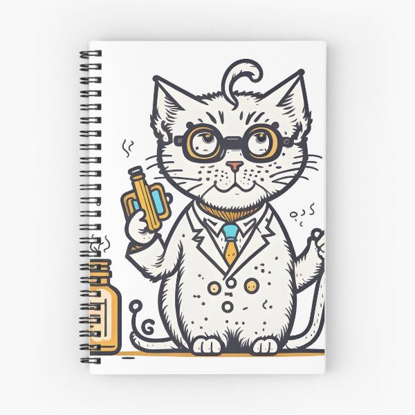 Item preview, Crazy scientist cat. designed and sold by ratchawoot.