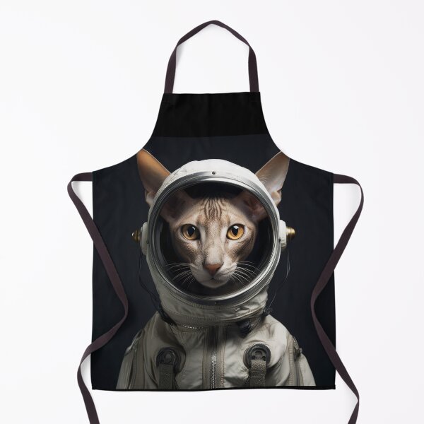Item preview, Astronaut Cat in Space - Oriental Shorthair designed and sold by Merchgard.