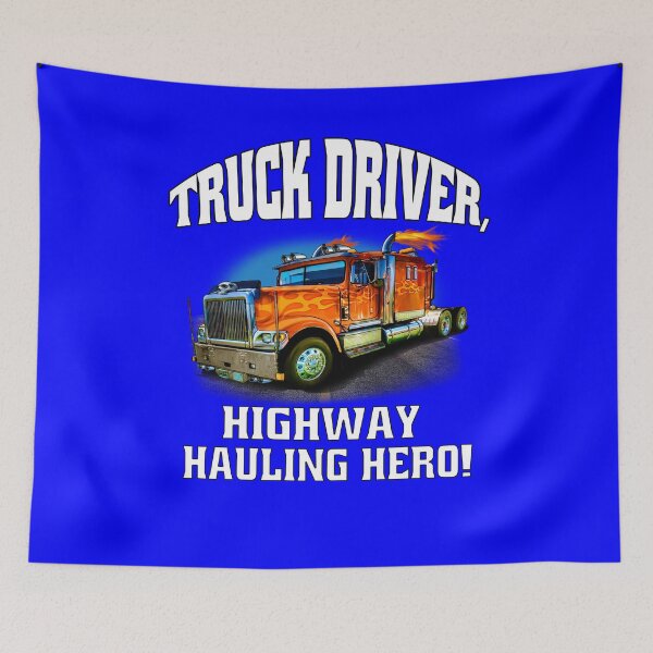 Item preview, Big Rig Truck Driver, Highway Hauling Hero!  designed and sold by fantasticdesign.