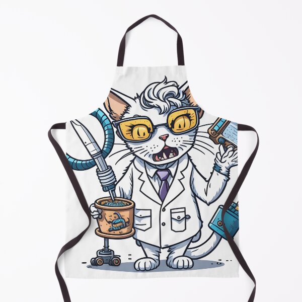 Item preview, Crazy scientist cat. designed and sold by ratchawoot.