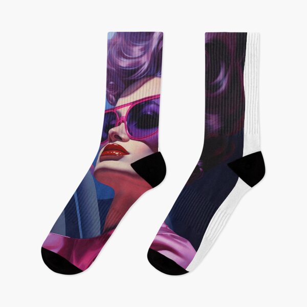 Item preview, 80s Vibrant colors pop art designed and sold by LLartstation.