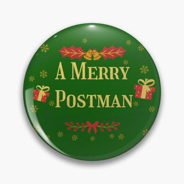 Item preview, A Merry Postman, Christmas gift idea designed and sold by All Year Round.