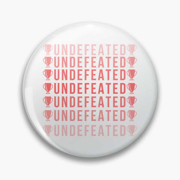 Item preview, Undefeated winner red text designed and sold by GodsOfArt.