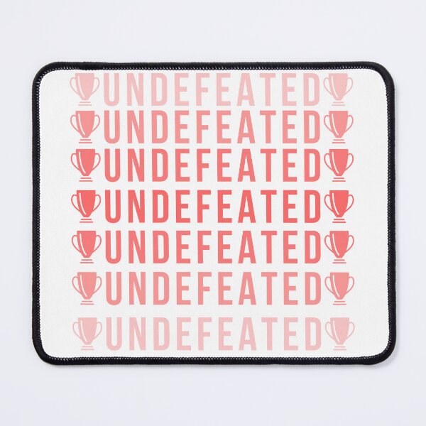 Item preview, Undefeated winner red text designed and sold by GodsOfArt.