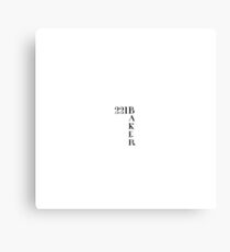 221B Canvas Print