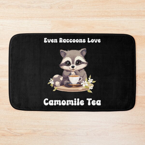 Item preview, Even Raccoons Love Camomile Tea designed and sold by PiggyBoxer.