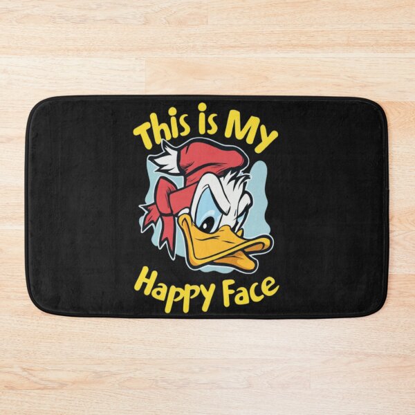 Item preview, Donald Duck Angry Grumpy | This Is My Happy Face T-Shirt designed and sold by ArtsyElegance4U ⭐⭐⭐⭐⭐.