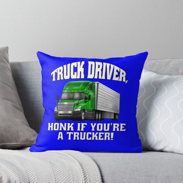 Item preview, Big Rig Truck Driver, Honk if You're a Trucker! designed and sold by fantasticdesign.