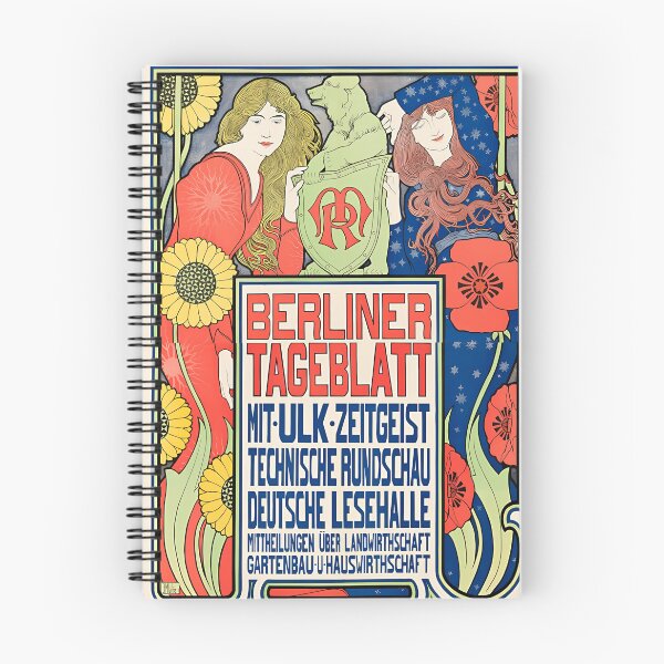 Item preview, Ephraim Moshe Lilien, Berliner Tageblatt designed and sold by NouveauEra.