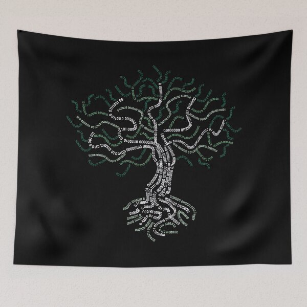 Item preview, Binary tree - green designed and sold by Warrioll.