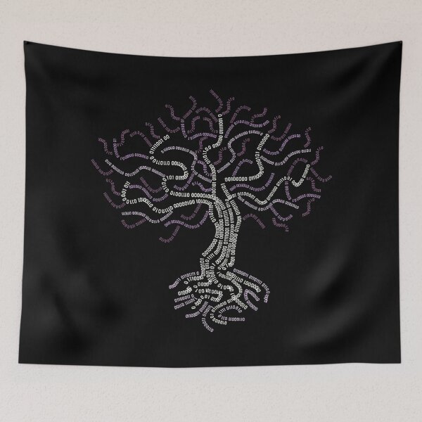 Item preview, Binary tree - purple designed and sold by Warrioll.