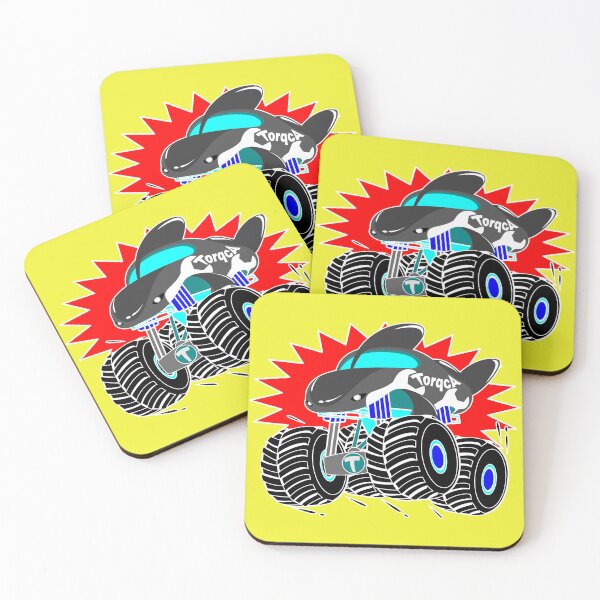 Item preview, Monster Orca Truck TorqcA The Terrible Whale Cyborg designed and sold by chocolatefund.