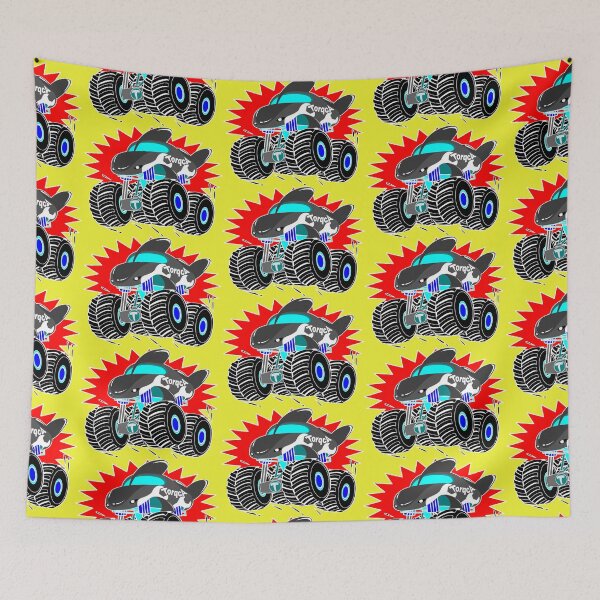 Item preview, Monster Orca Truck TorqcA The Terrible Whale Cyborg designed and sold by chocolatefund.