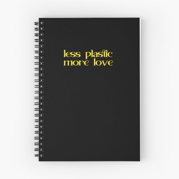 Item preview, less plastic more love designed and sold by Markflow.