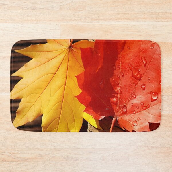 Item preview, seasonal fall leaves print, leaf designed and sold by dcrc.