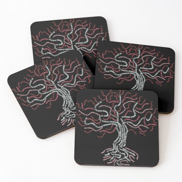 Item preview, Binary tree - red designed and sold by Warrioll.
