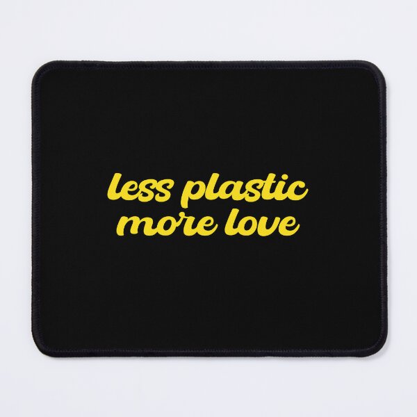 Item preview, less plastic more love designed and sold by Markflow.