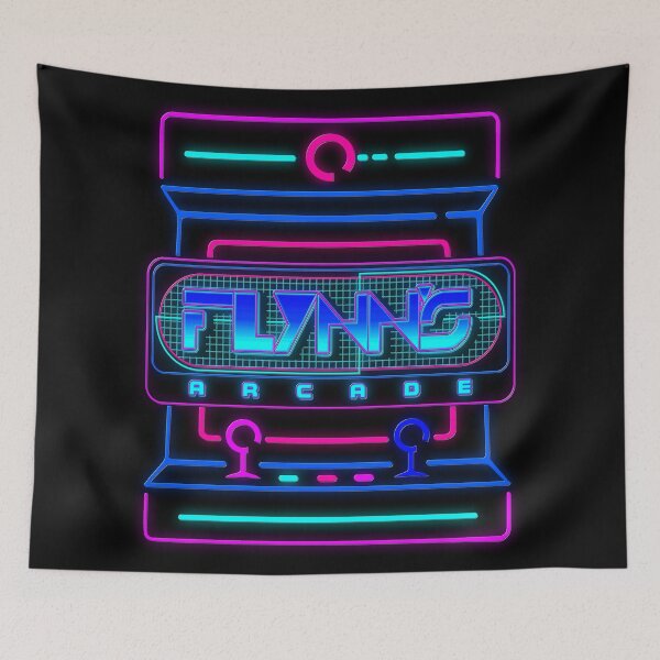 Item preview, Flynn's Arcade / 80s Sci Fi Movie designed and sold by ourkid.