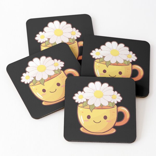 Item preview, Cute camomile tea cup of calm designed and sold by PiggyBoxer.
