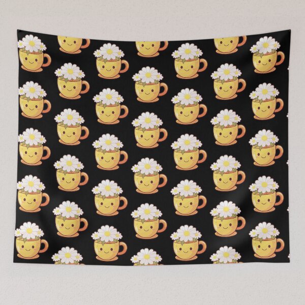 Item preview, Cute camomile tea cup of calm designed and sold by PiggyBoxer.