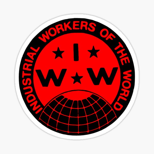Item preview, Logo der Industriearbeiter der Welt (IWW). designed and sold by CarterWalter.