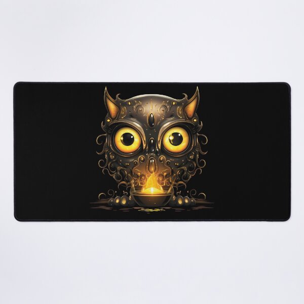 Item preview, Filigree Ornate Black Owl designed and sold by The Bla in My Brain.