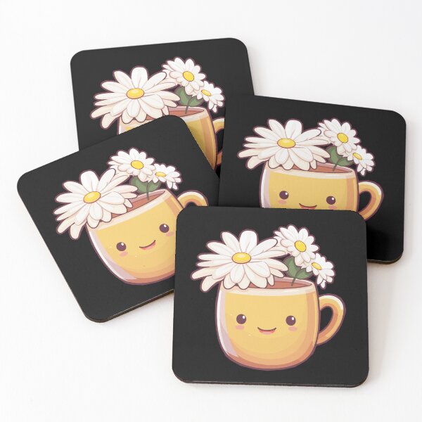 Item preview, Cute camomile tea cup of calm designed and sold by PiggyBoxer.