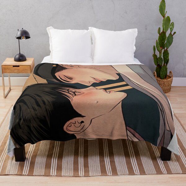 Anime Fleece Blanket and Bedspreads BL Yaoi Spiritpact Ling Qi Yang Jinghua  Duanmu Xi Blankets for Beds 200cm 100cm