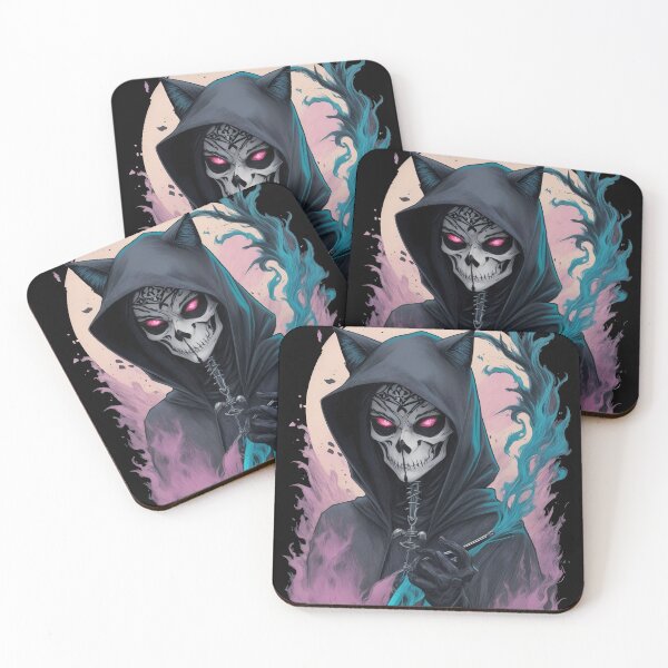 Item preview, Cat Reaper. Grim Reaper in form of a cat. designed and sold by twisted-dot.