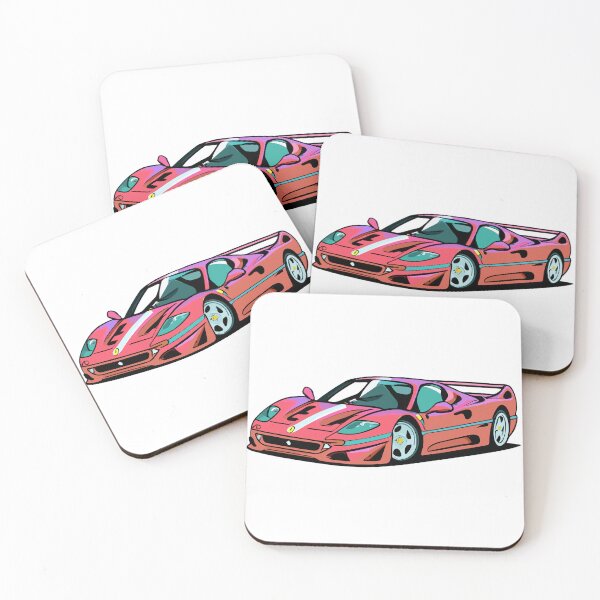 Item preview, Ferrari F50- Cartoon Design designed and sold by PoppinDesigner.