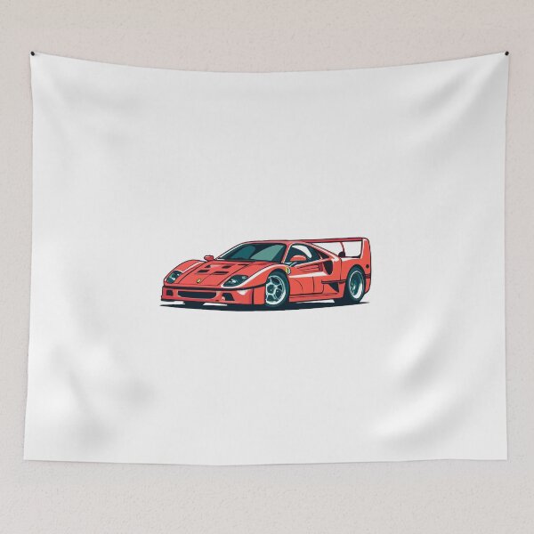 Item preview, Ferrari F40- Cartoon Design designed and sold by PoppinDesigner.