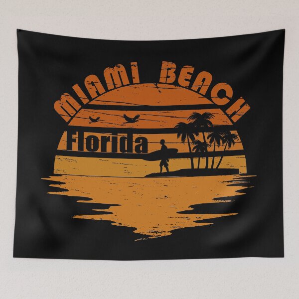 Item preview, Miami vintage sunset designed and sold by Alexaltay.