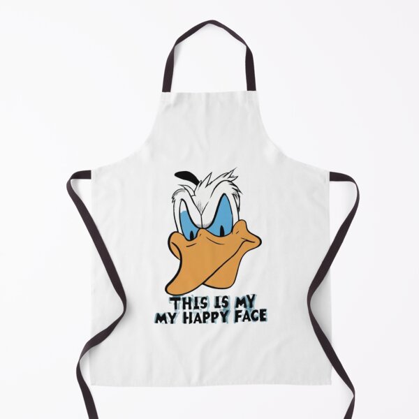 Item preview, Donald Duck Angry Grumpy | This Is My Happy Face T-Shirt designed and sold by ArtsyElegance4U ⭐⭐⭐⭐⭐.